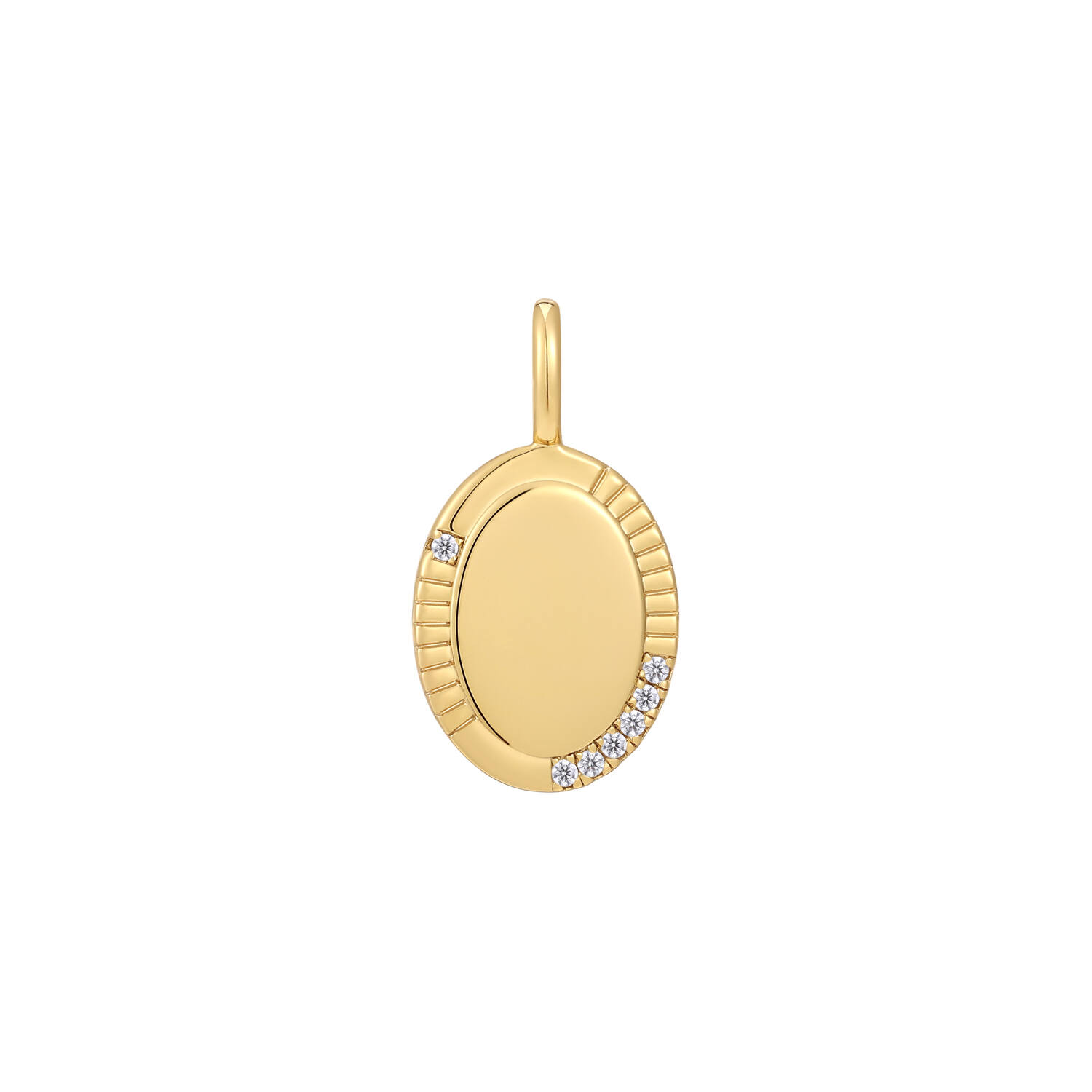  Pop Charms - Pendants - Silver / 14kt GP - Zirconia